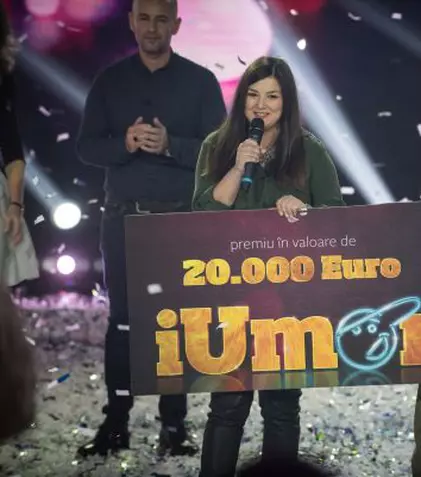 Trofeul iUmor și premiul de 20.000 de euro au mers la Maria Popovici