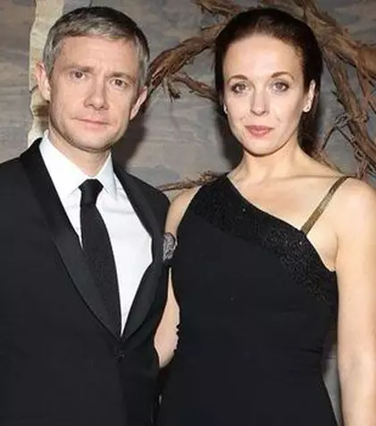 Martin Freeman s-a despărţit de Amanda Abbington, după 16 ani