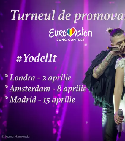 Câștigătorii Eurovision România 2017, Ilinca şi Alex Florea, susţin un turneu de promovare în Europa