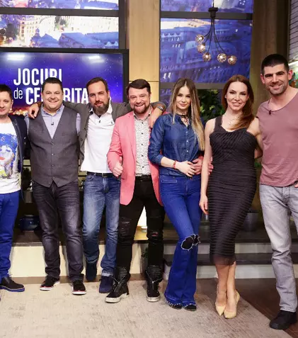 Dragoș Bucurenci, Grațiela Duban, Andrei Duban și Sorana, în seara asta la „Jocuri de celebritate” (Pro TV)
