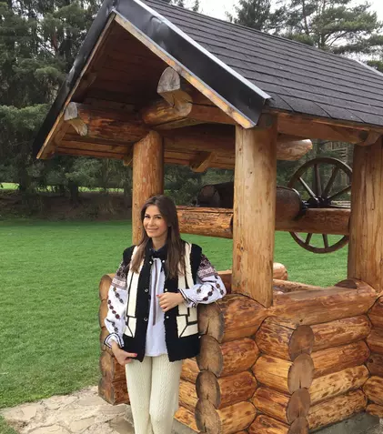 FOTO. Cristina Mihaela, prezentatoarea “Bravo, ai stil! Panorama”, a petrecut Paștele în Bucovina