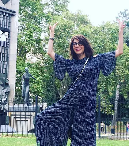 FOTO. Deşi este bolnavă, actriţa Edith Gonzalez se întoarce la muncă