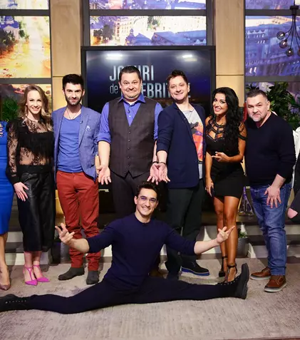 Leonard Doroftei, Marian Drăgulescu, Sandra Izbașa și Elena Ionescu vin, miercuri, la „Jocuri de celebritate”
