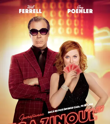Will Ferrell şi Amy Poehler joacă în „Operaţiunea „Cazinoul””. Filmul e deja la cinema