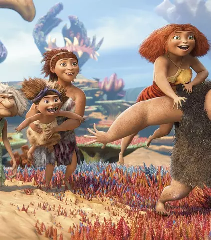 Veste bună pentru fanii animațiilor. Familia preistorică din „The Croods” se întoarce pe marile ecrane!