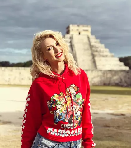 FOTO. Andreea Bălan se relaxează sub soarele Mexicului