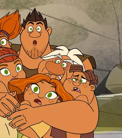 Preistoria nu a fost niciodată atât de amuzantă! De mâine, Minimax difuzează „Începuturile familiei Crood”