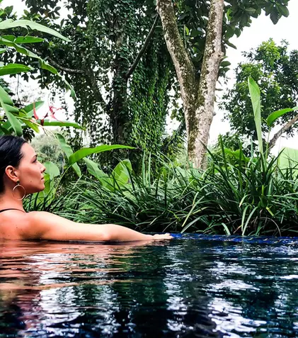 Corina Caragea e îndrăgostită de locurile exotice. Cum s-a distrat în Bali