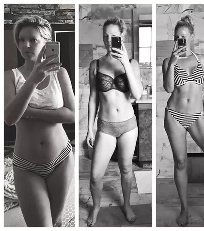 Katherine Heigl a revenit la silueta dinainte de sarcină. Cum a reușit