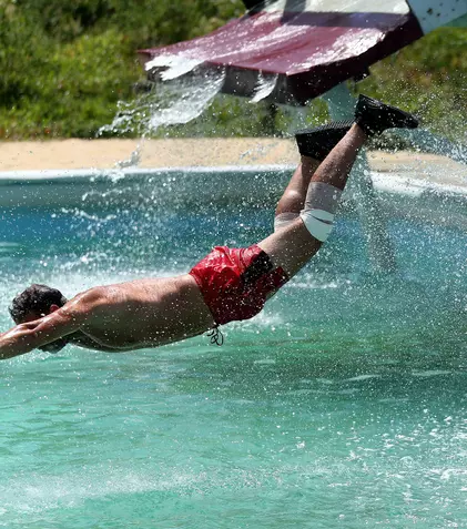 Oltin Hurezeanu a fost as-ul din mâneca Faimoșilor. În seara asta, la „Exatlon”, lupta se dă pentru imunitate