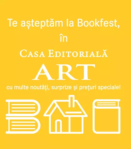 Grupul Editorial ART își așteaptă cititorii cu cele mai bune 1000 de cărți la Bookfest 2018