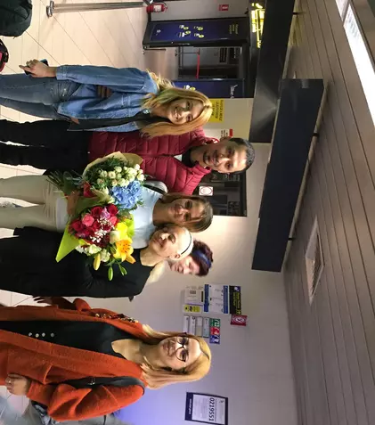 EXATLON: Larisa și Valentin, copleșiți de emoții la întoarcerea în țară