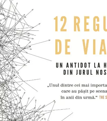 „12 reguli de viață. Un antidot la haosul din jurul nostru” se lansează printr-o dezbatere la Cărturești Verona Café
