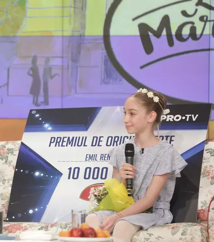 Câștigătorul sezonului 8 „Românii au talent”, Emil Rengle, a donat premiul de originalitate