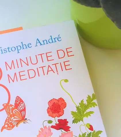 Editura Trei publică în această lună „3 minute de meditație”, cea mai recentă carte a lui Christophe André