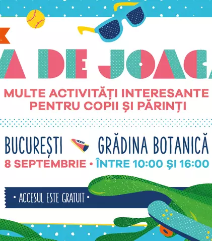 Nickelodeon organizează în România prima ediție a evenimentului Ziua de Joacă