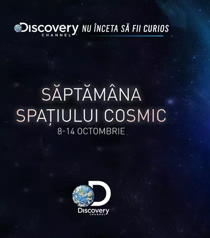 Discovery Channel dezvăluie misterele cosmosului în „Săptămâna Spațiului Cosmic”