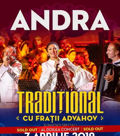 Andra pleacă în turneu național cu concertul „Tradițional”. Ce orașe va vizita!