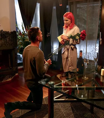 Episod 23, Sezon 2. Vlad Gherman o cere în căsătorie pe Cristina Ciobănașu în „Fructul oprit”