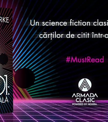 „Odiseea spațială”, de Arthur C. Clarke, apare la Editura Nemira, în colecția Armada Clasic