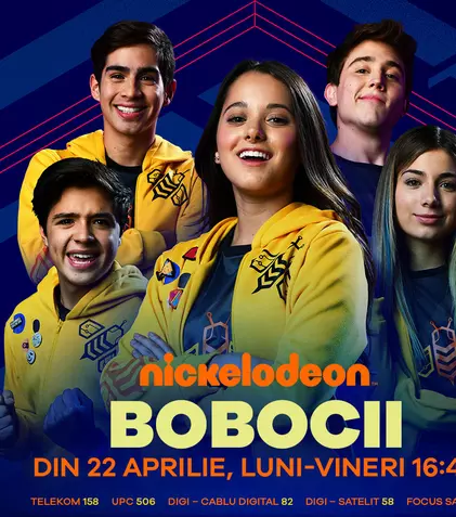 De miercuri, 24 aprilie, Nickelodeon difuzează „Bobocii”, primul serial despre gaming