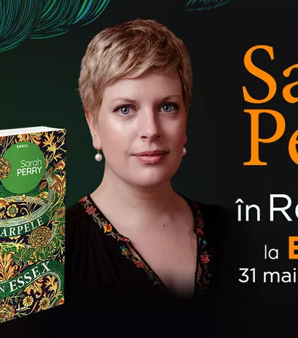 Sarah Perry, autoarea romanului „Șarpele din Essex” – publicat de Editura Nemira, vine la București