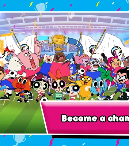 GALERIE FOTO. Cartoon Network vă așteaptă toată vara pe terenul de fotbal cu aplicația „Cupa Cartoon”