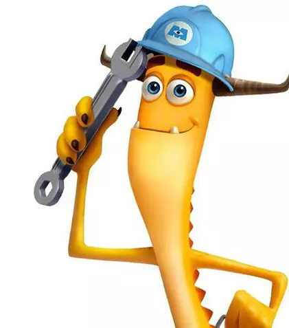 El este Tylor Tuskmon, personajul principal din „Monsters at Work”, serialul derivat din „Compania monștrilor”