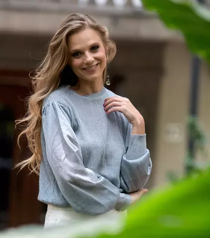 Actriţa de telenovele Ana Layevska este din nou însărcinată