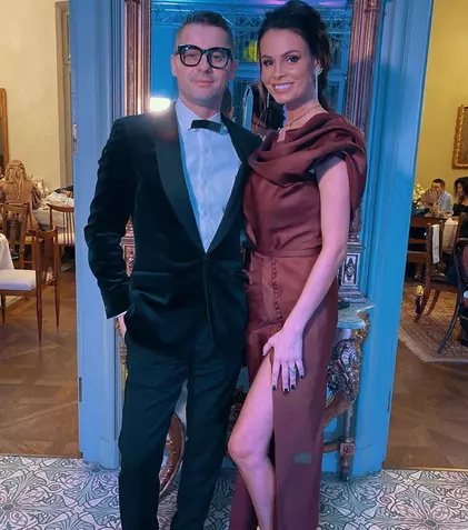 GALERIE FOTO. Anca Serea şi Adi Sînă şi-au botezat cel de-al şaselea copil