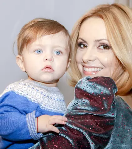 Simona Gherghe și-a botezat băiețelul. Primele imagini cu Vlad Ioan