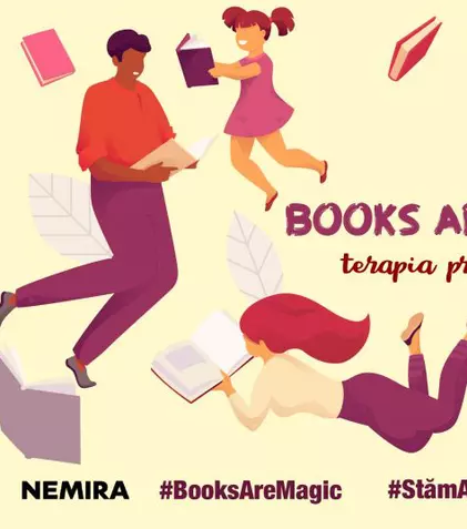 Campanie nouă de la Editura Nemira: „Books are magic – Terapia prin poveste”