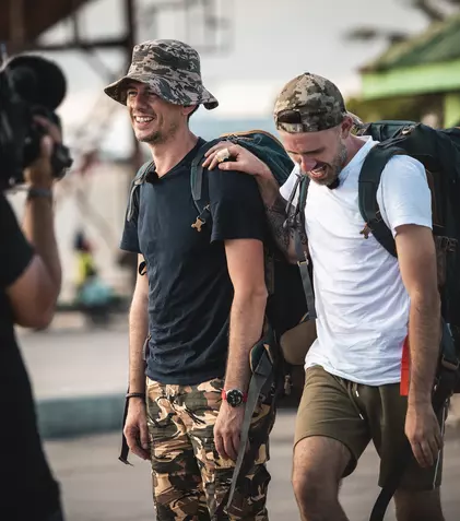 Frații Ristei au părăsit „Asia Express” înainte de intrarea în Taiwan