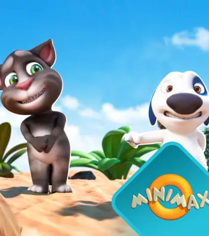 Minimax va difuza un nou serial pentru micii telespectatori, „Talking Tom și prietenii lui”