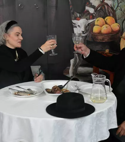 Maia Morgenstern, invitata lui Mircea Dinescu la Poezie și delicatețuri