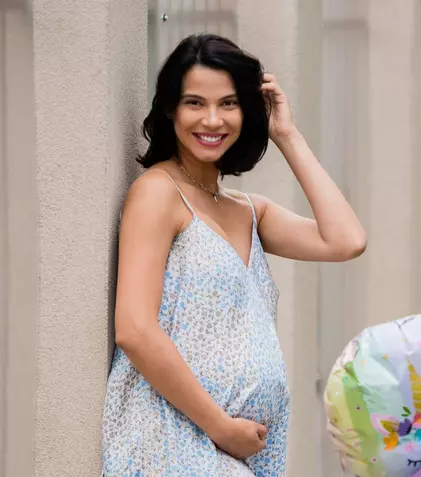 Irina Mohora a devenit mamă pentru a doua oară. Ce nume i-a pus „Fata de la Loto” bebelușului