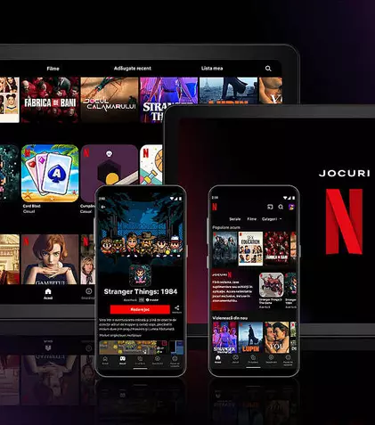 Netflix lansează primele sale jocuri pentru mobil