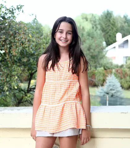 „Mama îmi zice Demi Moore”. Anastasia Chivu, fiica lui Cristian Chivu, își face debutul în „Adela”, joi seară. Ce rol va juca