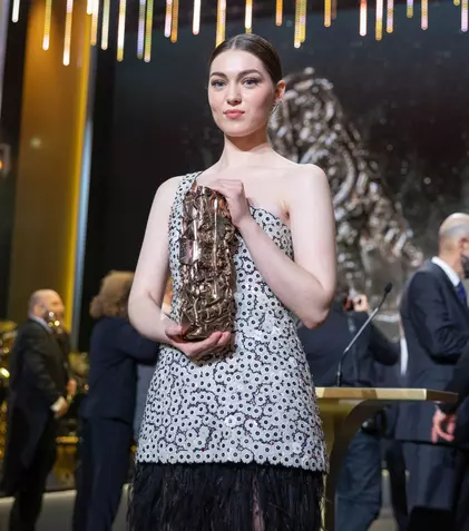 Premiile César 2022. Talentata Anamaria Vartolomei a primit premiul pentru Cea mai promițătoare actriță