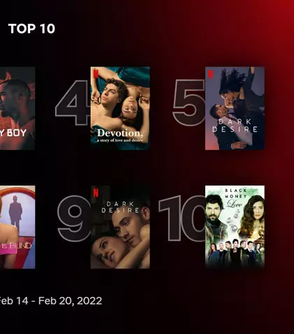 Top 10 filme și seriale Netflix în România, săptămâna 14-20 februarie