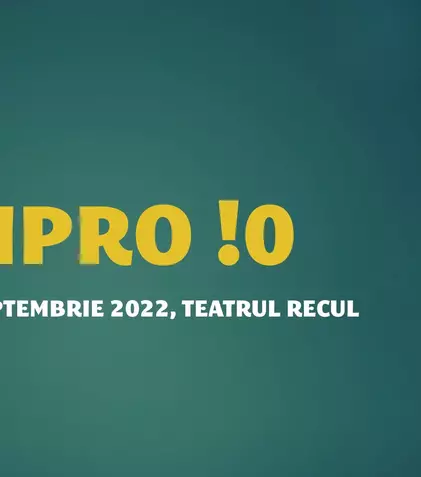 Festivalul Național de Improvizație vine cu un format nou în ediția a 10-a!