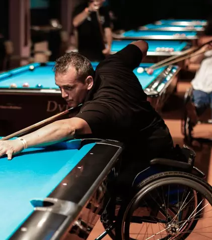 Sport în scaun cu rotile: Competiția Națională de Biliard în Scaun Rulant