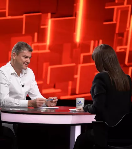 Cristian Boureanu, la „40 de întrebări cu Denise Rifai”. „De ce bateţi femeile?”