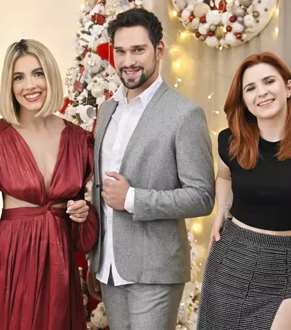 Andreea Ibacka, Cristina Ciobănaşu şi Vlad Gherman prezintă Happy Café, la Happy Channel. Când e premiera