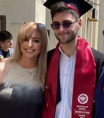 Fiul lui Christian Sabbagh a absolvit Facultatea de Drept: „Așa arată doi părinți fericiți”