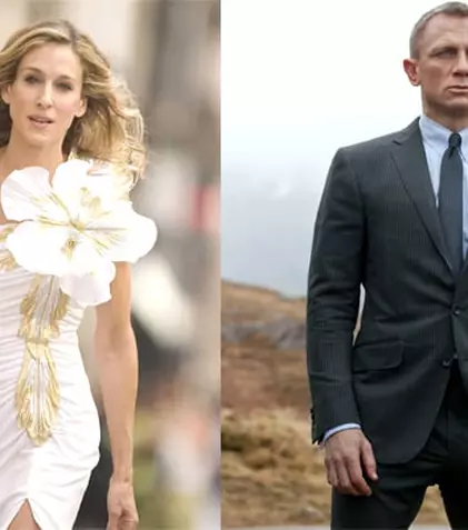 Carrie Bradshaw şi James Bond sunt cei mai eleganţi