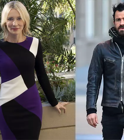 Cate Blanchett şi Justin Theroux au vizitat-o pe văduva lui Hoffman