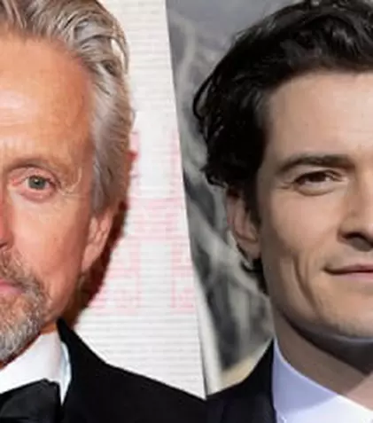 Michael Douglas și Orlando Bloom fac echipă cu Noomi Rapace