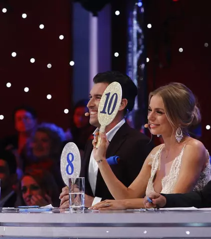 FOTO: Alina Puscaș și Bogdan Boantă, primul 10 de la „Dansează printre stele”