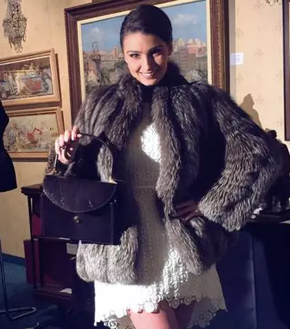Olivia Păunescu a purtat haina de blană a Elenei Ceaușescu